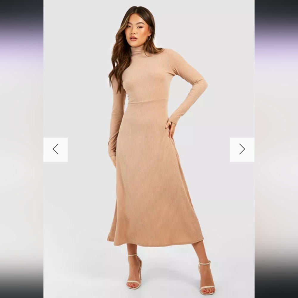 NWT Boohoo turtle neck Dress